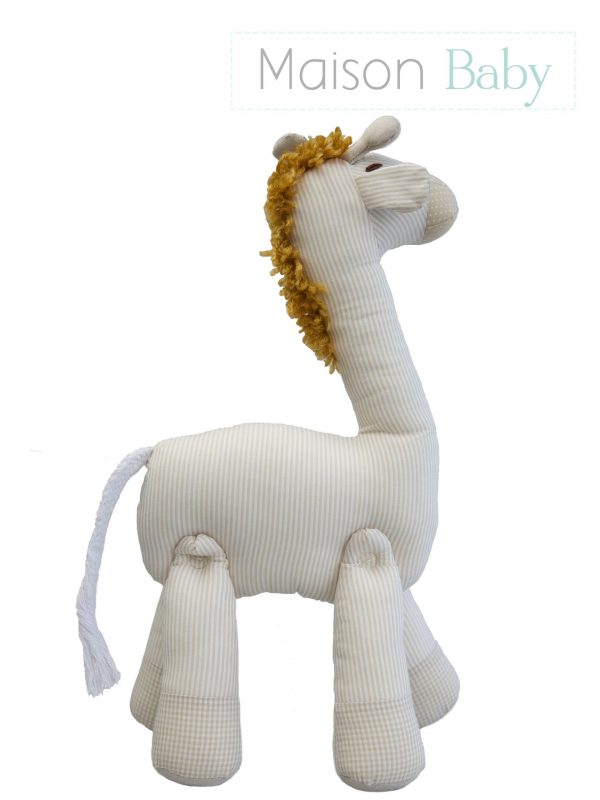Bichinhos de decoração Maison Baby - Girafa Bege