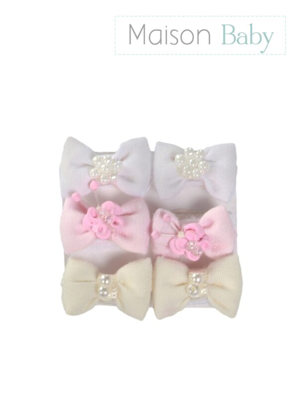 Cartela com 6 laços de velcro basics