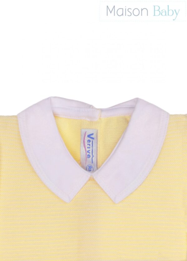 Conjunto Saída de Maternidade Menino - Amarelo