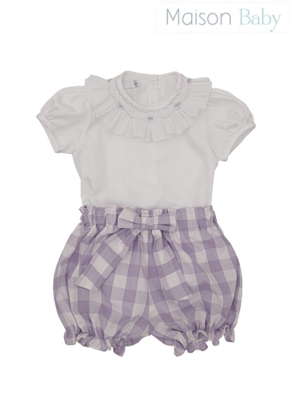 Bloomer Lilás - Lili - Maison Baby