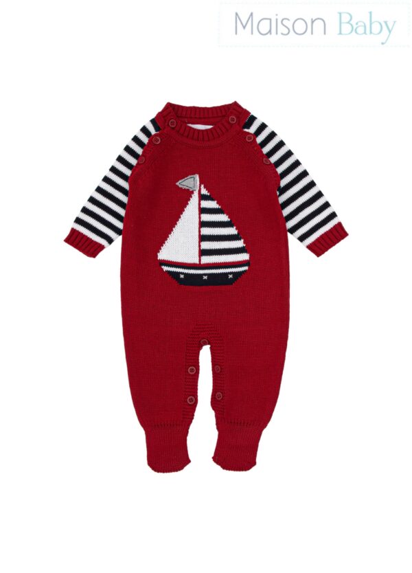 Macacão Saída de Maternidade - Barco - Maison Baby