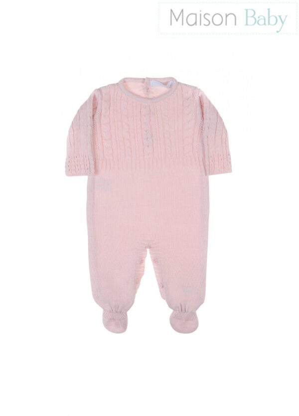 Conjunto Saída de Maternidade Macacão e Manta- Rosa - Menina