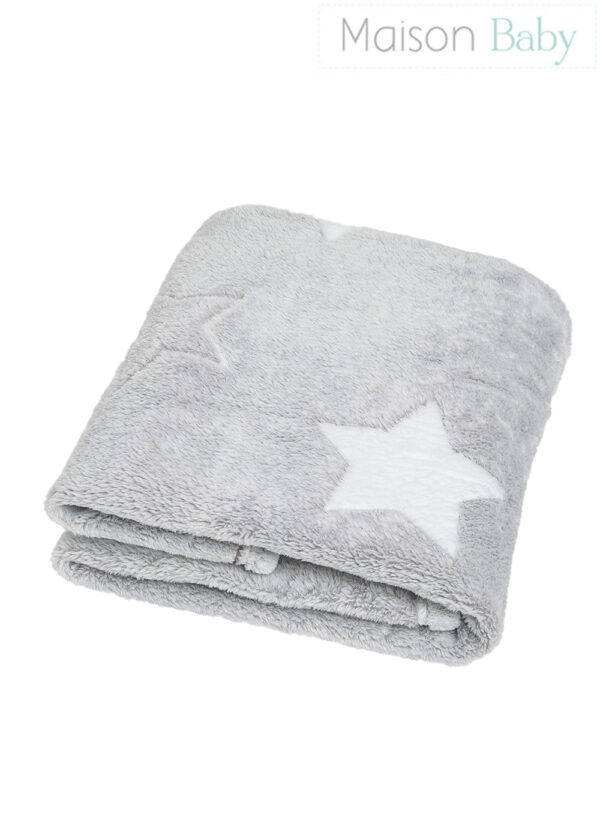 Cobertor Star Cinza