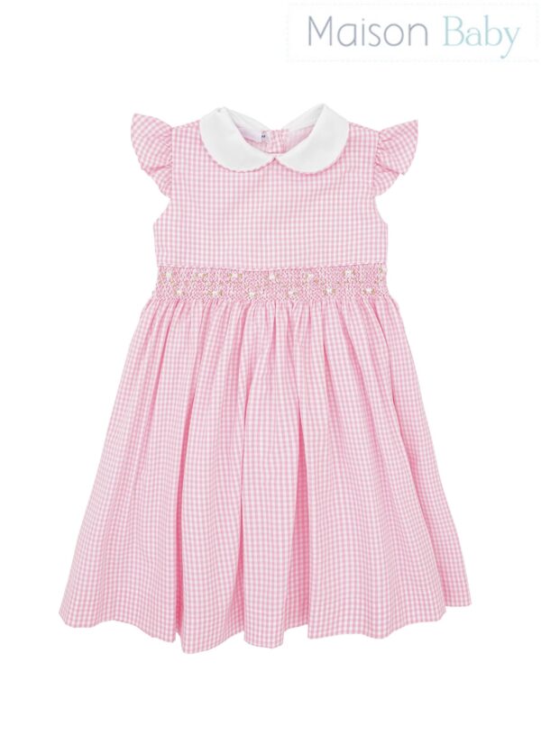 Vestido Menina Marilu - Rosa- Maison Baby